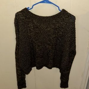 Medium Green/Black Arizona Sweater